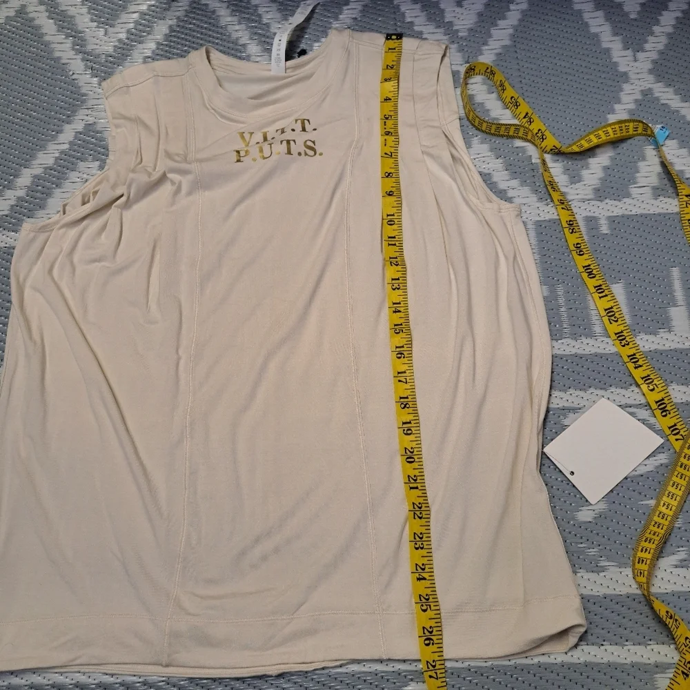 Lululemon‎ Modal Pleated Shoulder Tank Top - Picture 9 of 9